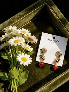 Strawberry Fields Statement Earrings